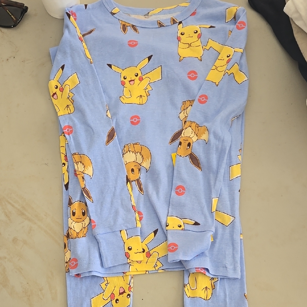 Kids Blue Pokémon Pajamas